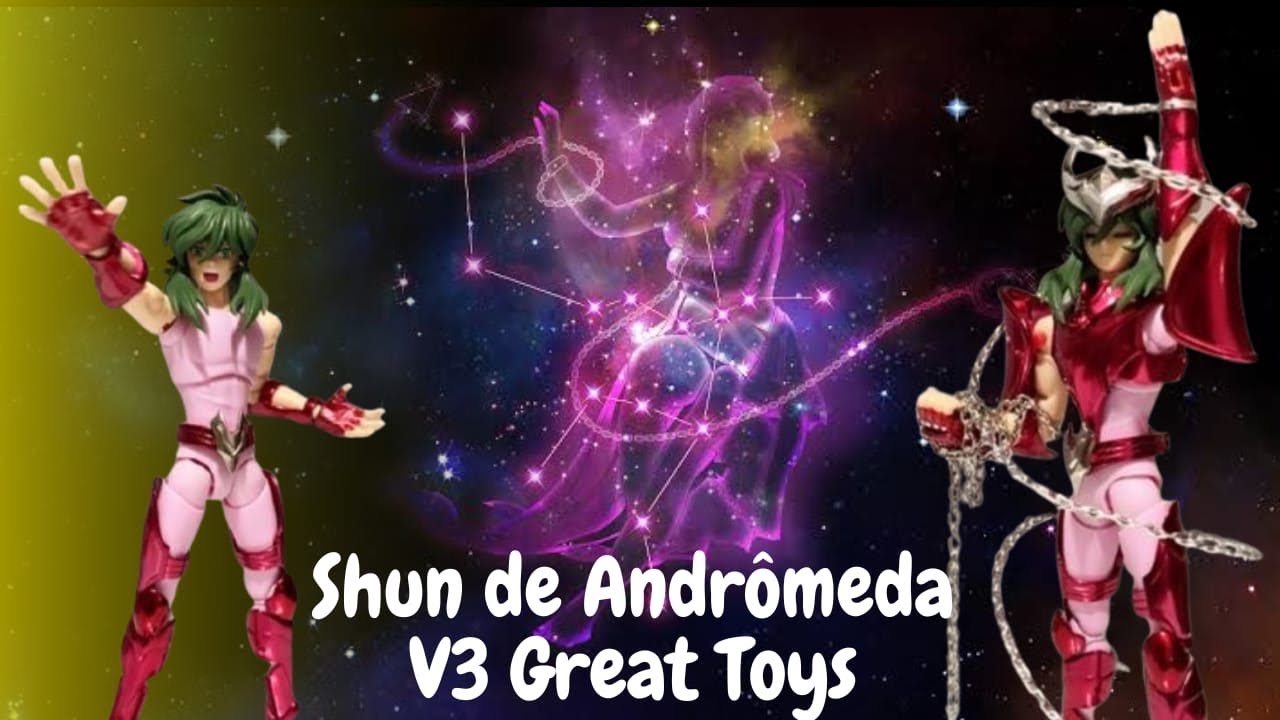Cloth Myth Ex - Shun de Andrômeda V3 Great Toys Restock - Review Br - ToyVerse Review