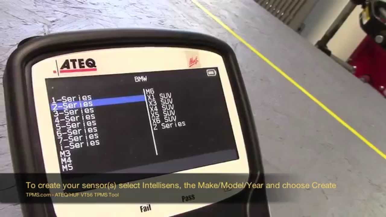 TPMS.com  ATEQ HUF - VT56 TPMS Tool Intellisens