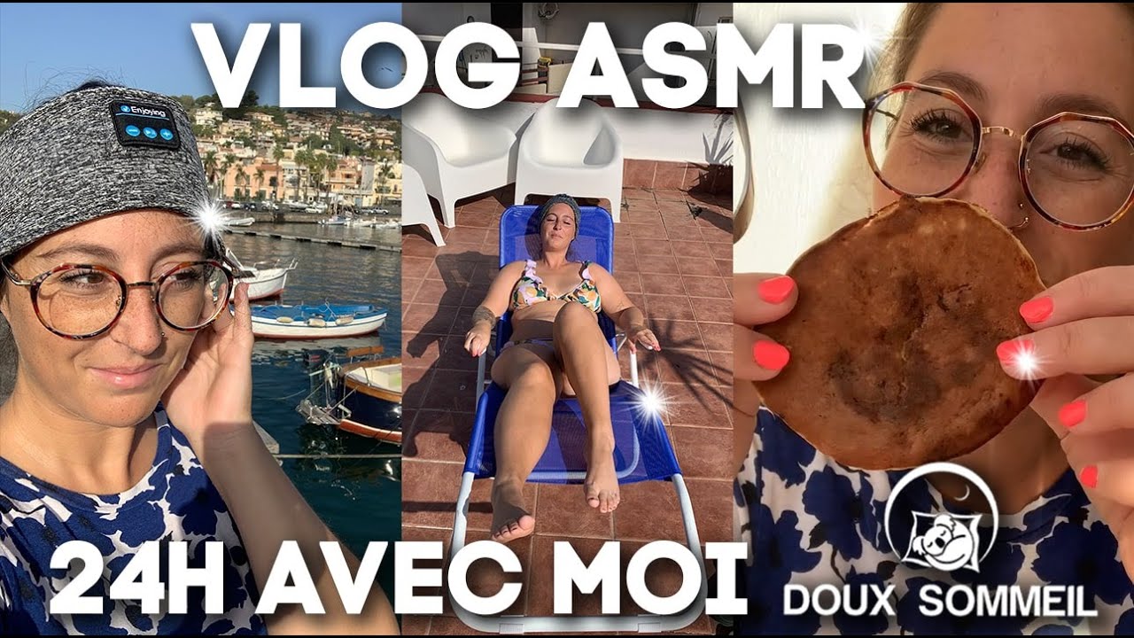 VLOG ASMR | 24H AVEC MOI (au paradis) 🌸