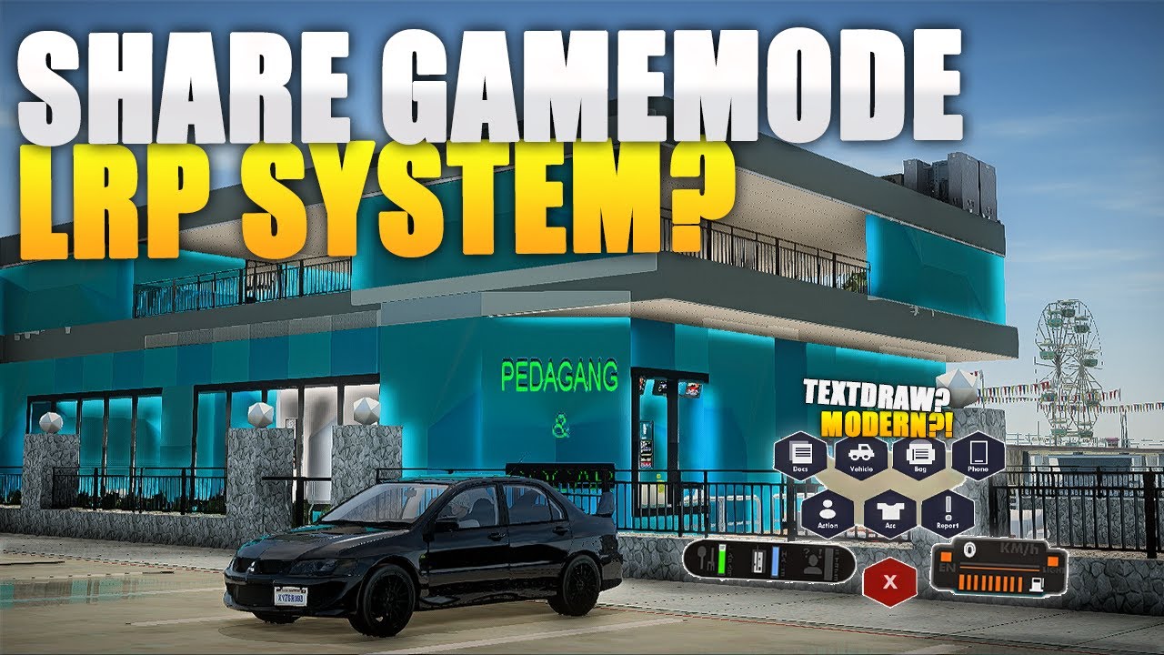 SHARE GAMEMODE SYSTEM LRP?! MODERN TEXTDRAW|| GAMEMODE SAMP 2025 TERBARU SUPP ALL HOST?!