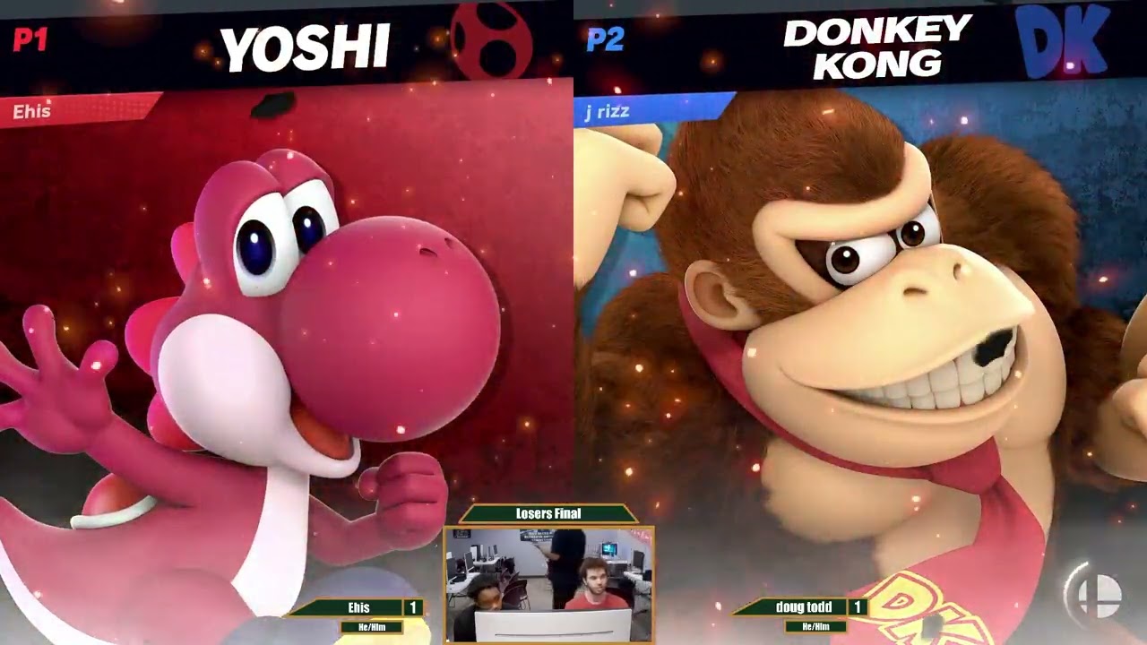 [Power Play No Limits! SSBU] Losers Finals - Ehis (Yoshi) vs. doug todd (Donkey Kong)