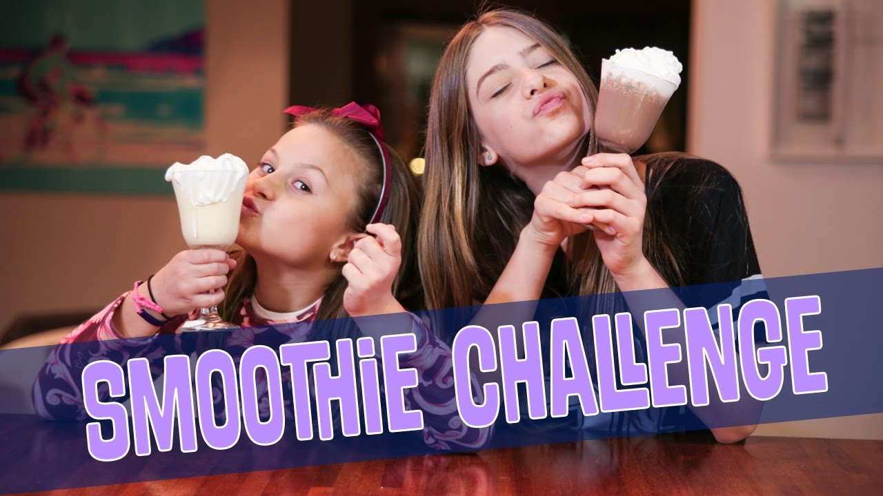 Smoothie Challenge ft. Rafa Gomes || Valentina Schulz