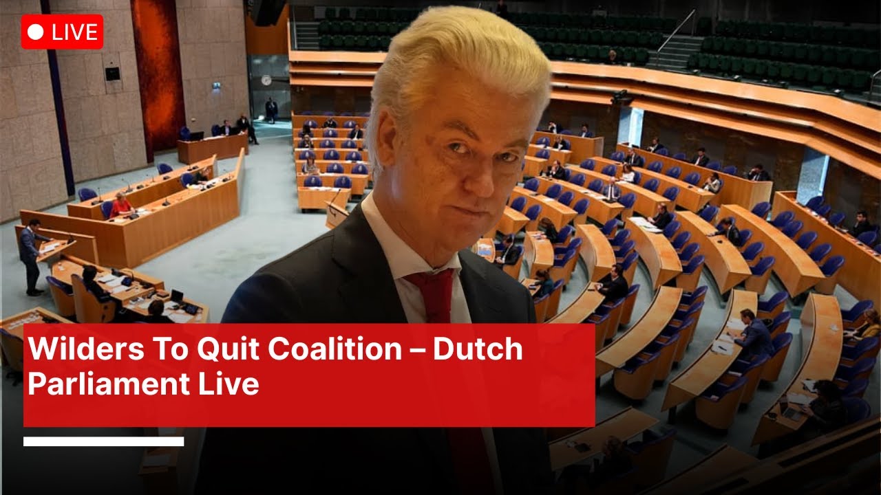 Dutch Parliament Scene as Wilders&rsquo; Exit Topples Government &mdash; Live Coverage | DWS News | AC1I