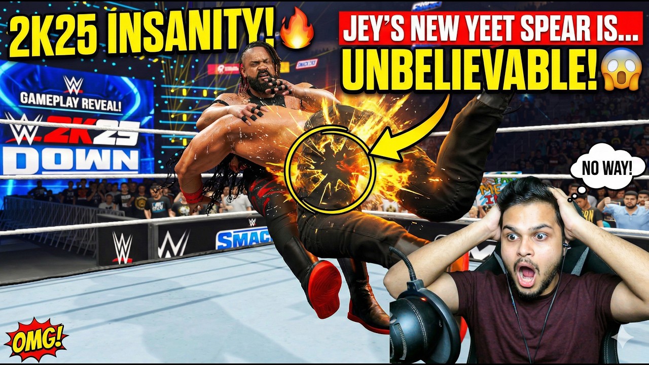 I FOUND THE MOST BROKEN MOVE IN WWE 2K25! 🤯 (UNSTOPPABLE)