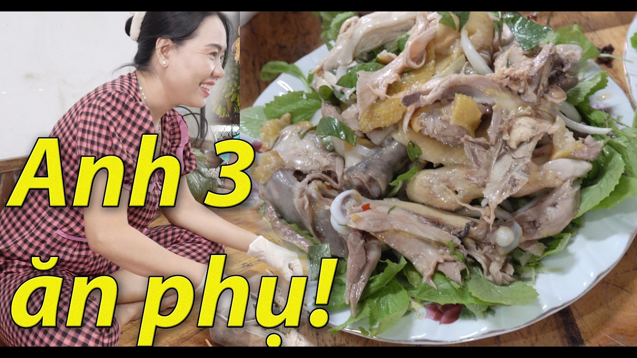 Mẹ làm quá nhiều món ngon - gọi anh 3 qua phụ [Nam Việt] 25 TếT 2026