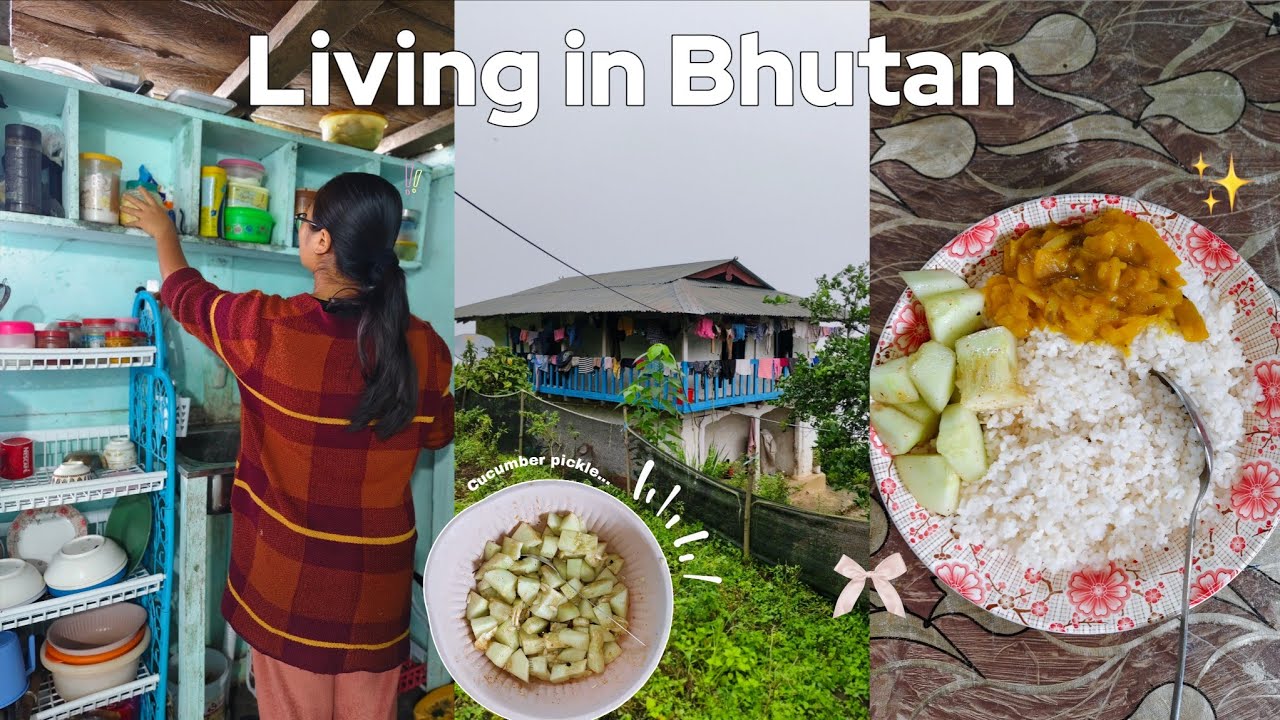Living in BHUTAN : Hard Life in a Remote Bhutanese Village | Mountain Living in Asia