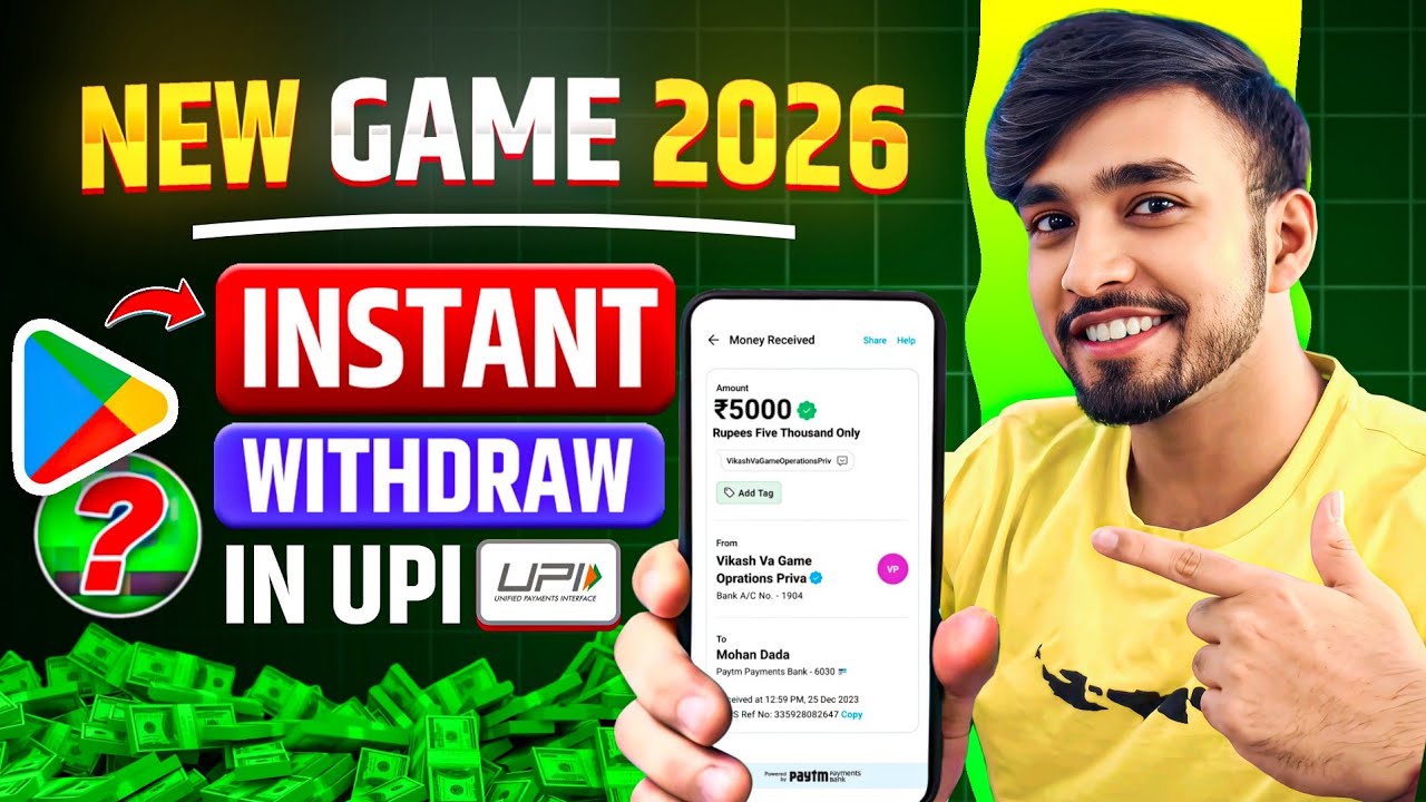 Paisa kamane wala app 2026 | NEW UPI MONEY EARNING APP | New Earning App Today