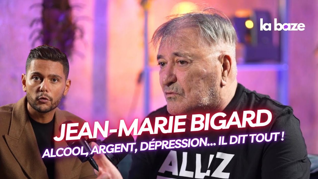 La Baze #9 - Jean-Marie Bigard : alcool, argent, dépression, politique ! IL DIT TOUT ! (partie 1)