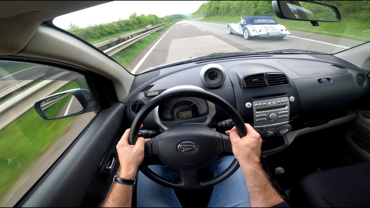 2005 Daihatsu Sirion Sport [1.3 - 87 HP] 0-100 Acceleration | Top Speed Autobahn  | POV Test Drive