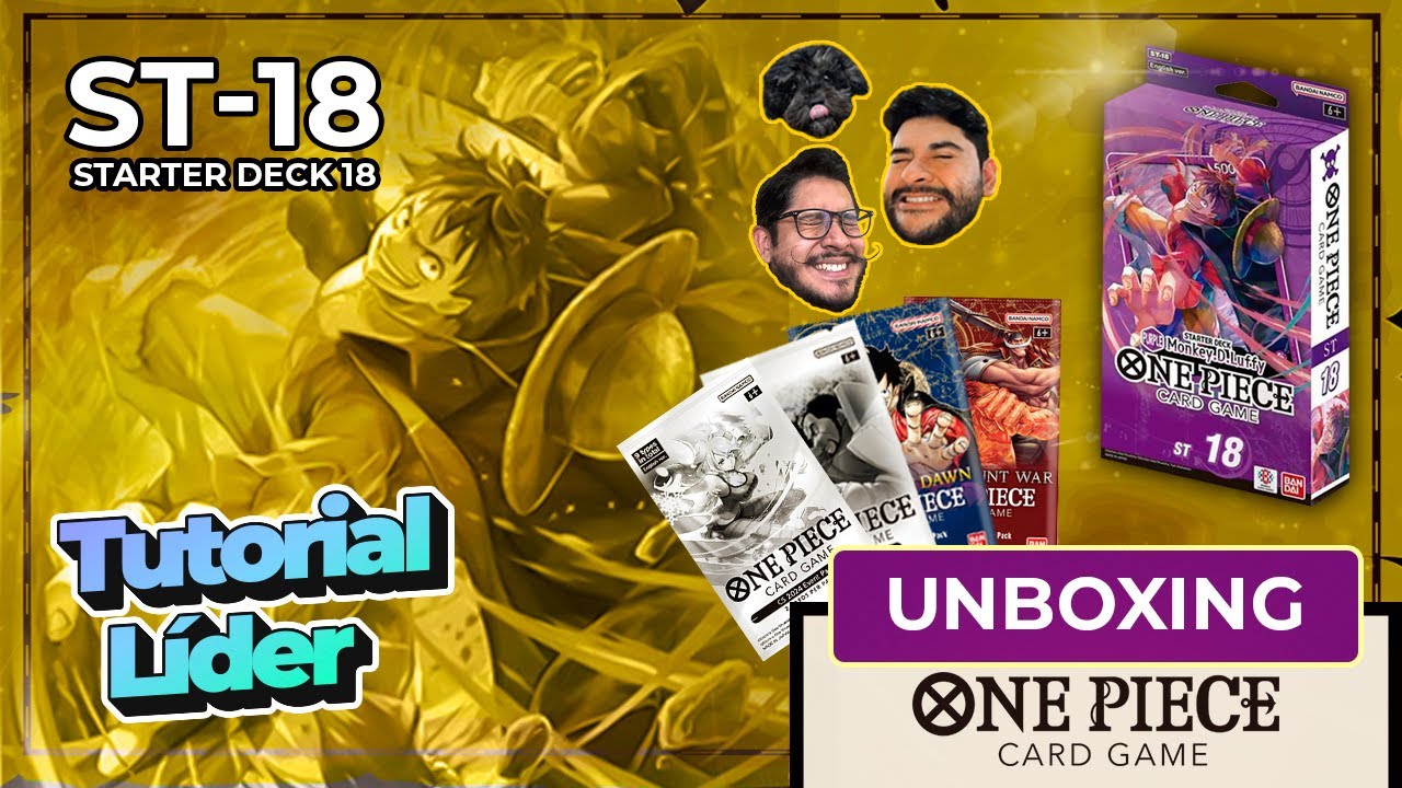 Un starter valiosamente jugable 🤑 | One Piece Card Game | Purple Monkey D. Luffy | Starter Deck 18