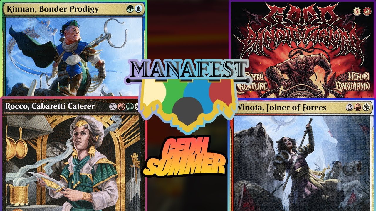 ManaFest Ep 18 - CEDH SUMMER GAMES 2 - GODO X KINNAN X WINOTA X ROCCO