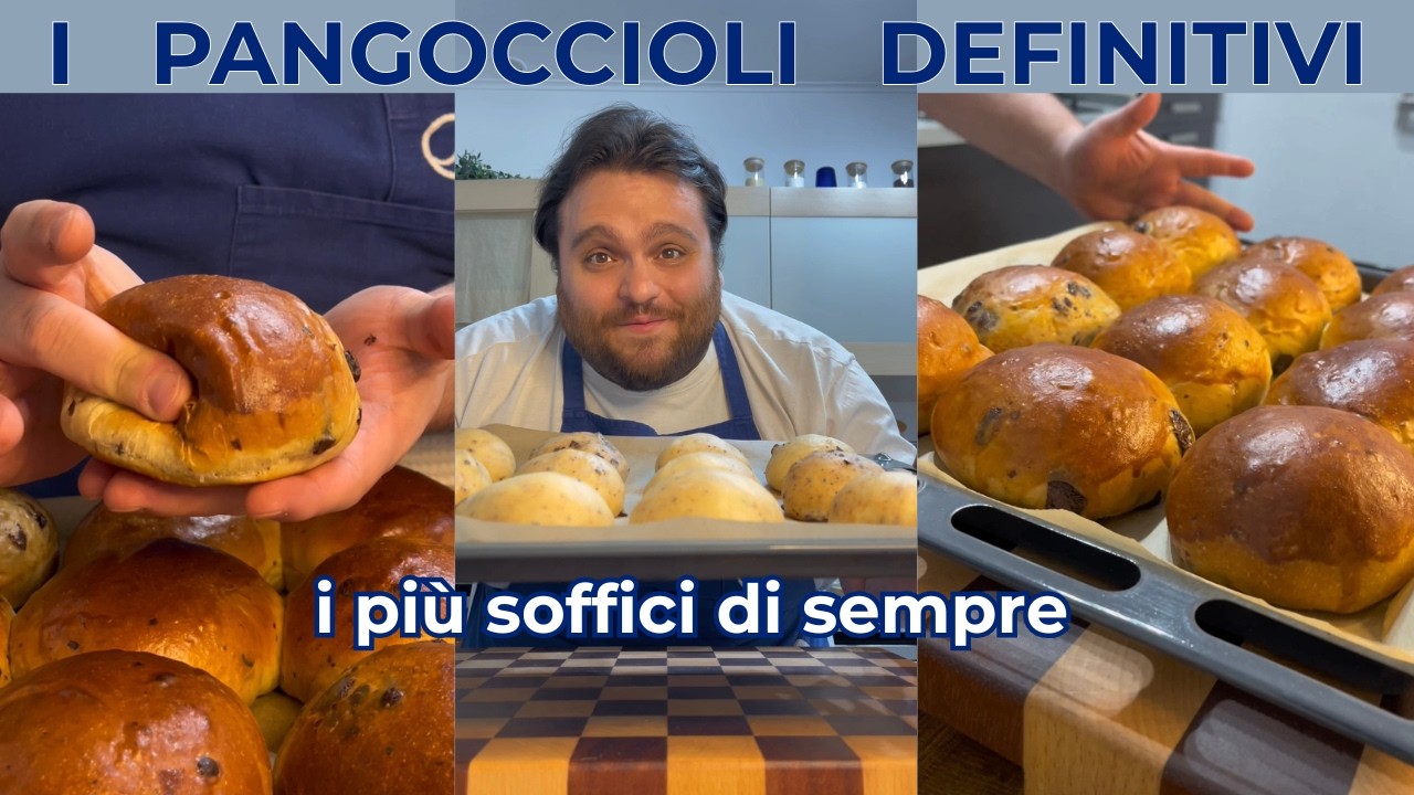 I PANGOCCIOLI DEFINITIVI, i panini con gocce di cioccolato più SOFFICI DI SEMPRE