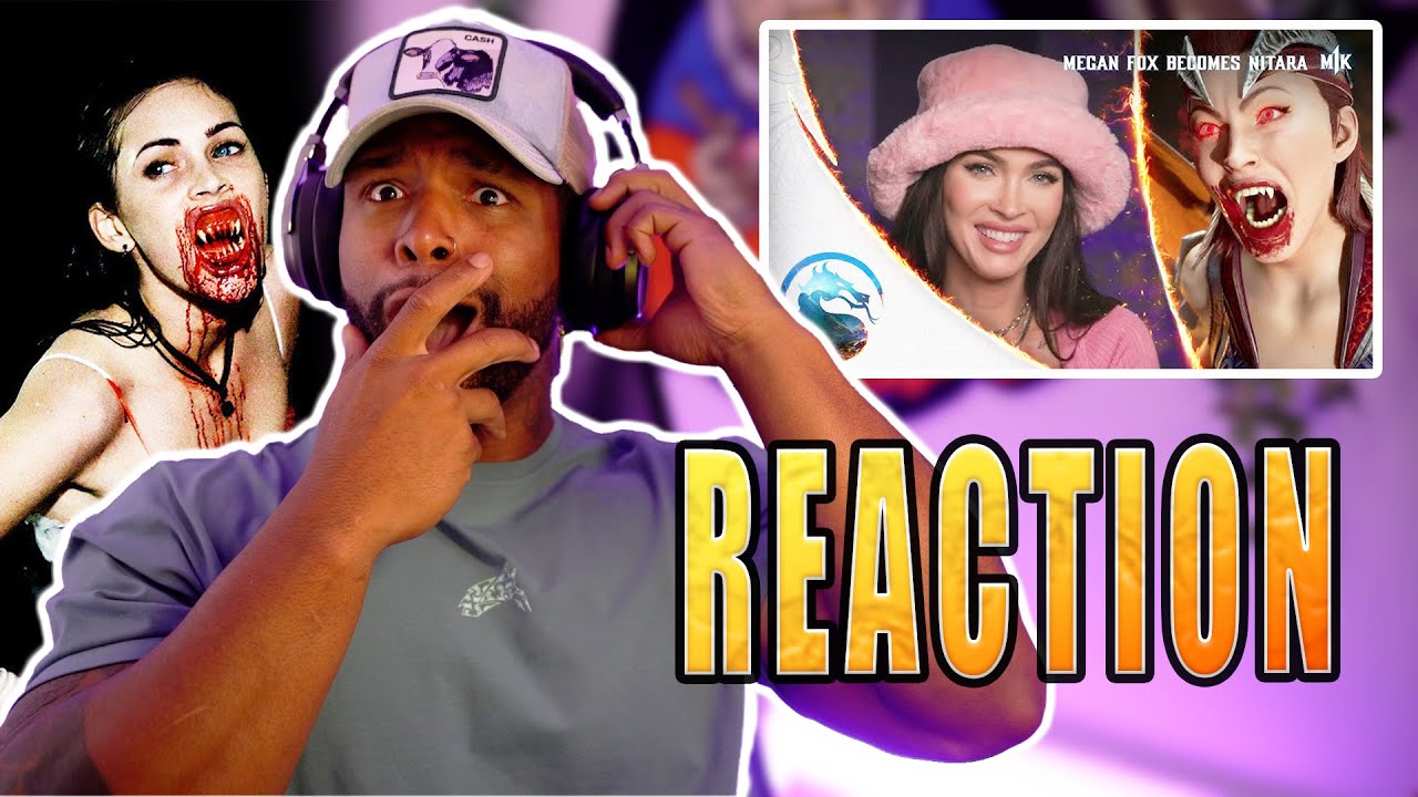 Aftermath Reacts: Mortal Kombat 1 Nitara  Ft Megan Fox