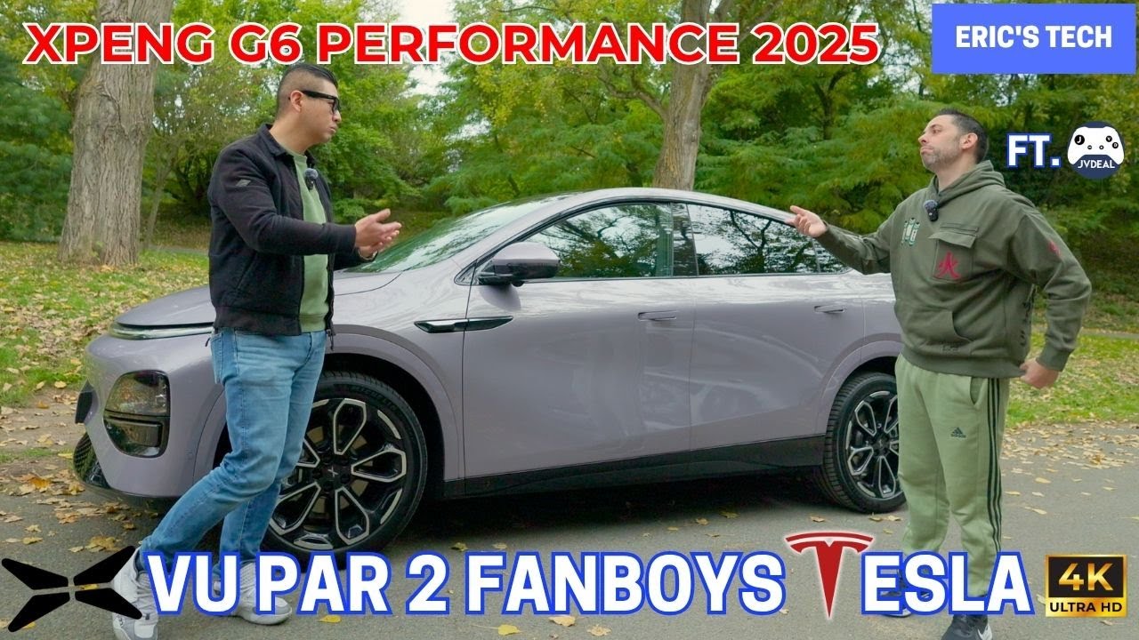Xpeng G6 Performance 2025 vu par 2 fanboys Tesla