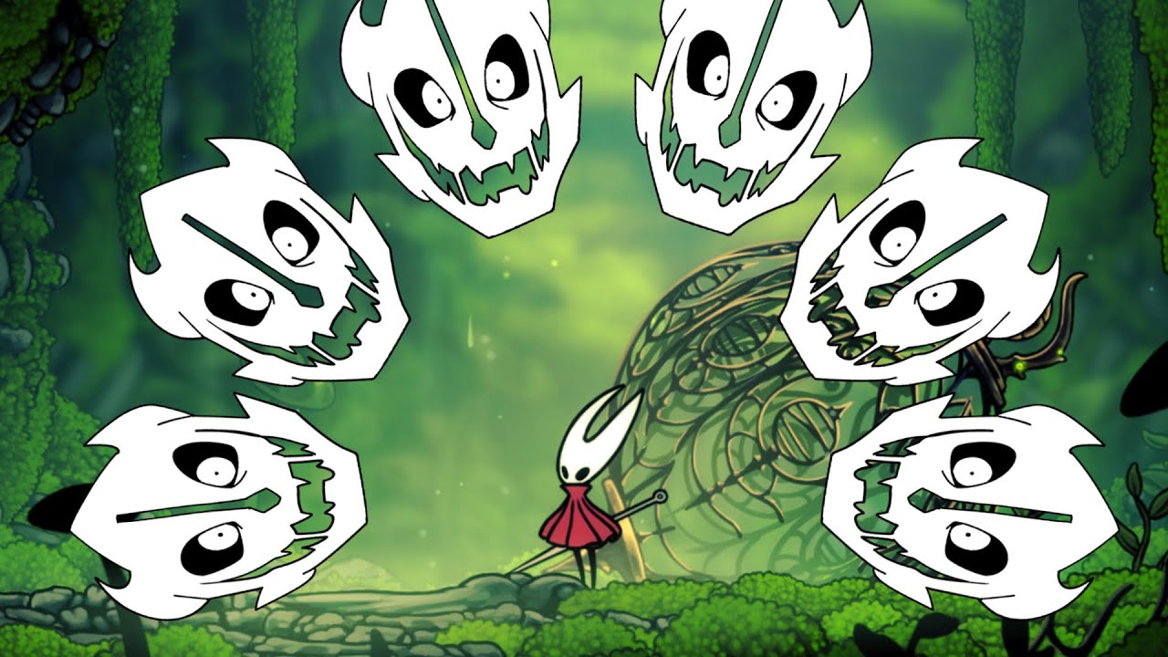 Silksong but a Gaster Blaster Spawns Every Second