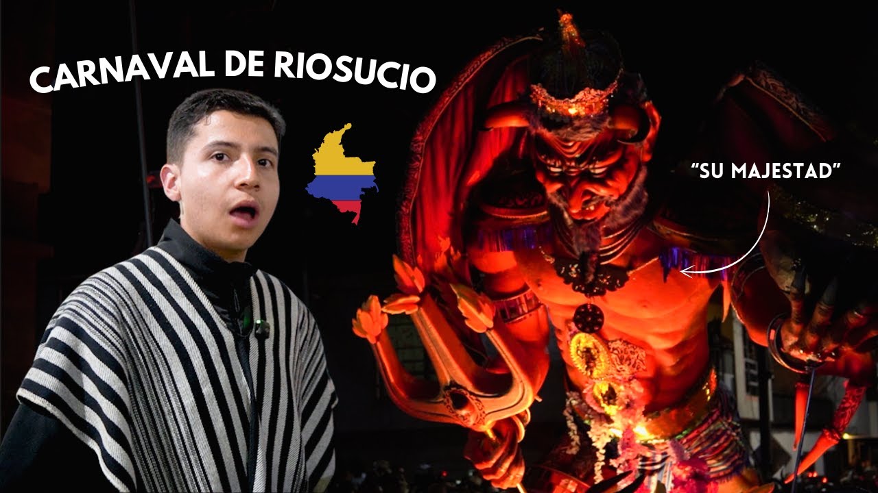 Con MIEDO llegué a este CARNAVAL en COLOMBIA | Carnaval de Riosucio