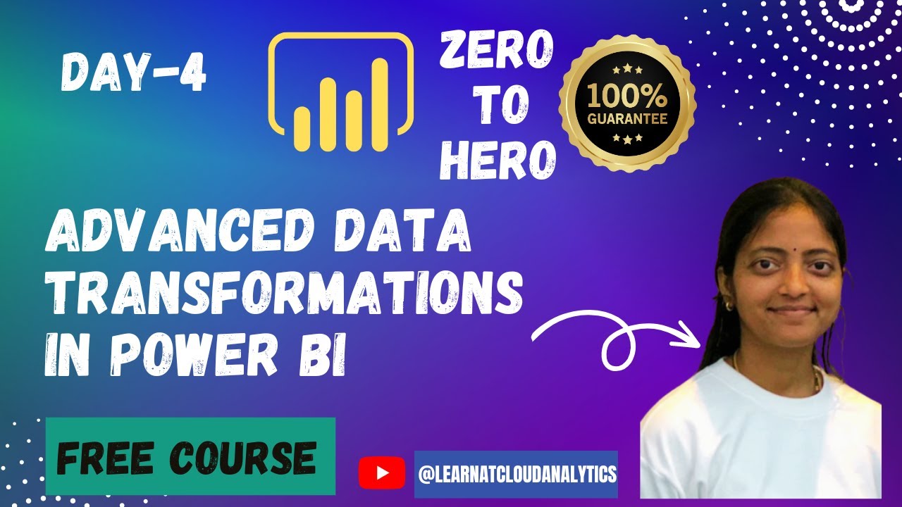 Day 4 | Advanced Data Transformations in Power BI | Power BI Zero to Hero | Power BI Free Course