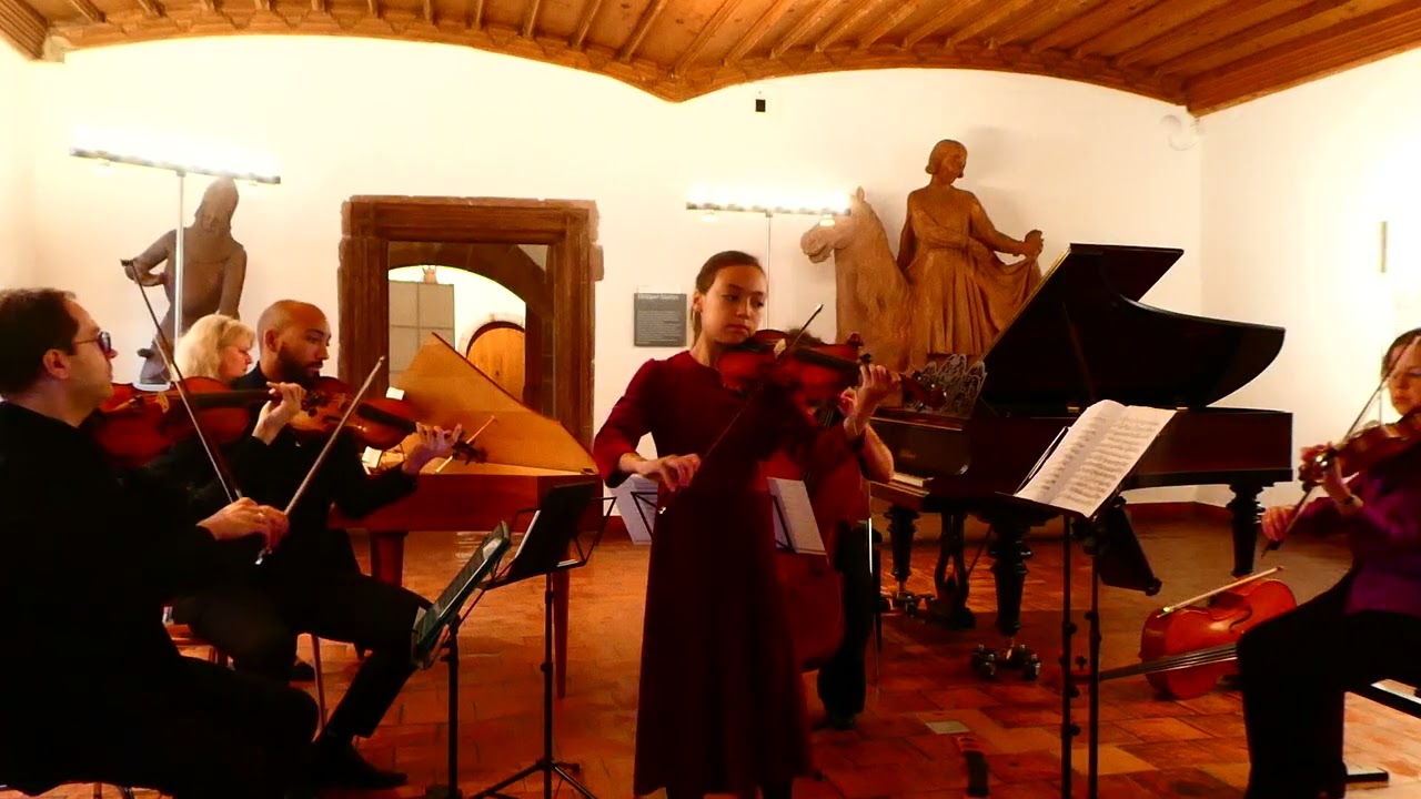 Benefizkonzert zugunsten von Mädchen und Frauen im Tschad – Teil 2 (J. S. Bach, Violinkonzert)