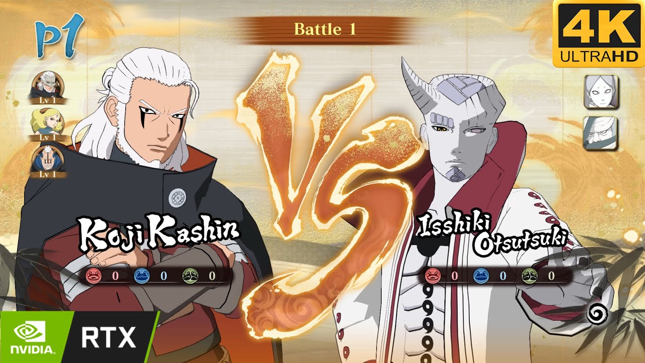 KOJI VS KINSHIKI || NARUTO X BORUTO NINJA STORM|| ULTRA HARD Gameplay (4K 60FPS HIGH SETTINGS)