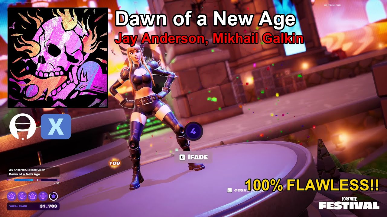 Dawn of a New Age Expert Vocals 100% FC - Fortnite Festival