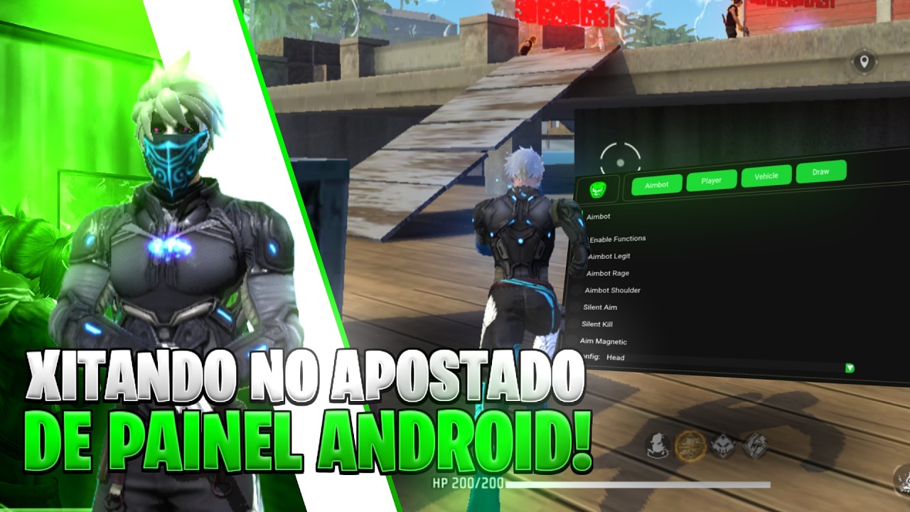 USEI PAINEL ANDROID NO APOSTADO DE 100! AIMBOT SAFE ANDROID/EMULADOR PAINEL URIEL XITER