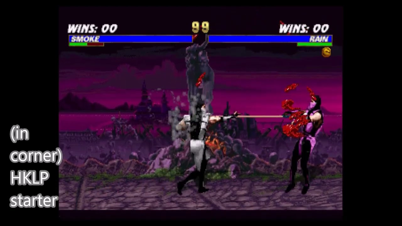 Mortal Kombat Trilogy (MKT / UMK3) (PC) - Human Smoke bnb combos