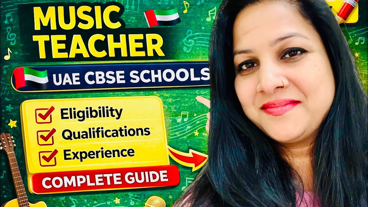 How to apply for music teacher in Dubai ? #music #musica #teacher #vocal #howto #dubai #cbse #vlog 