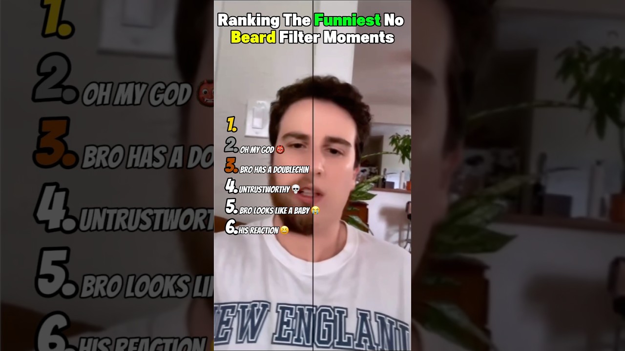 Ranking The Funniest No Beard Filter Moments 😂
