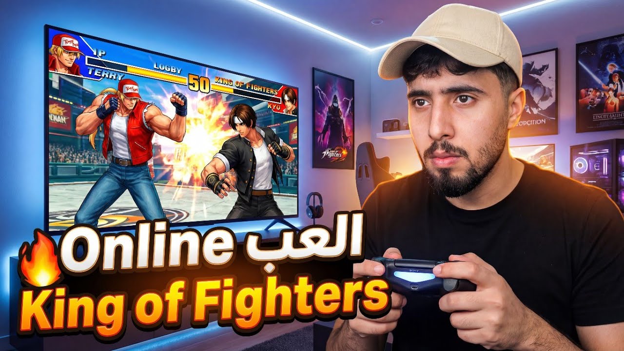 طريقة لعب لعبة King of Fighters مع الأصدقاء على الهاتف  KOF Mobile Online 🔥