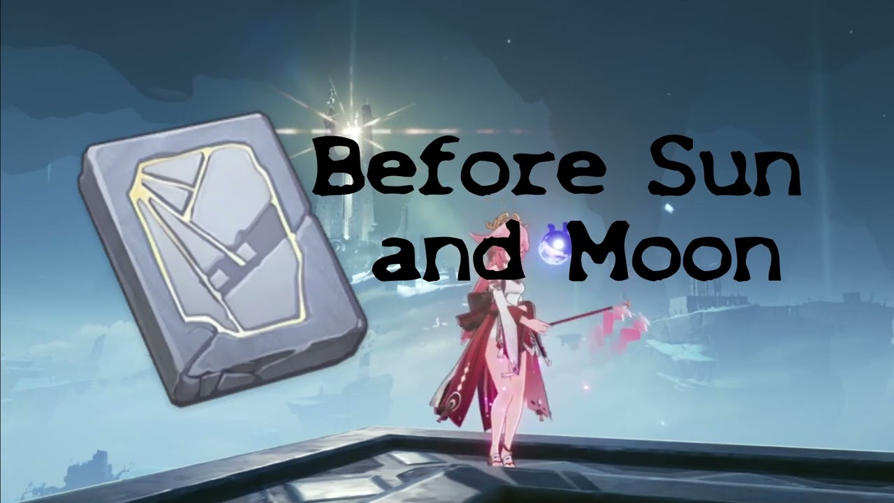 Genshin Impact Lore: Audio Book edition: Before Sun and Moon