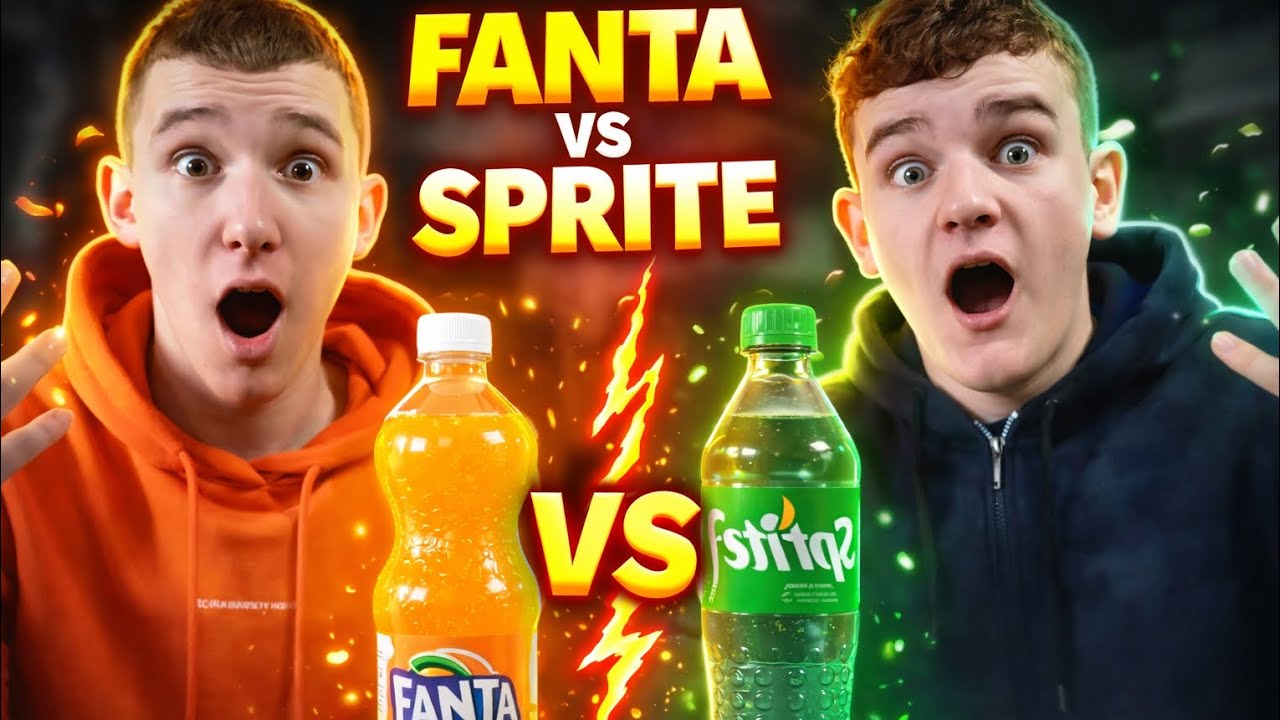МИ ПОСВАРИЛИСЯ ЧЕРЕЗ ЦЕ… Fanta vs Sprite