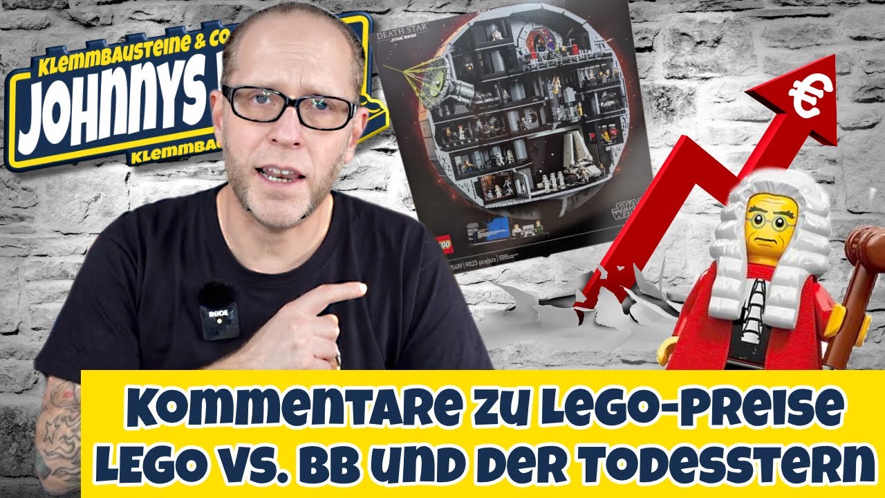 Videokommentare zu LEGO® Preisen, LEGO vs  BlueBrixx, LEGO Todesstern