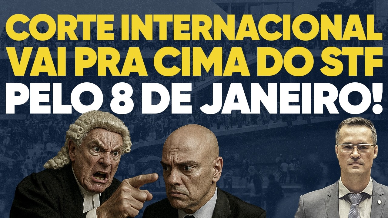 Corte Internacional vai pra cima do STF pelo 8 de janeiro! Clez&atilde;o &eacute; um dos casos em foco!