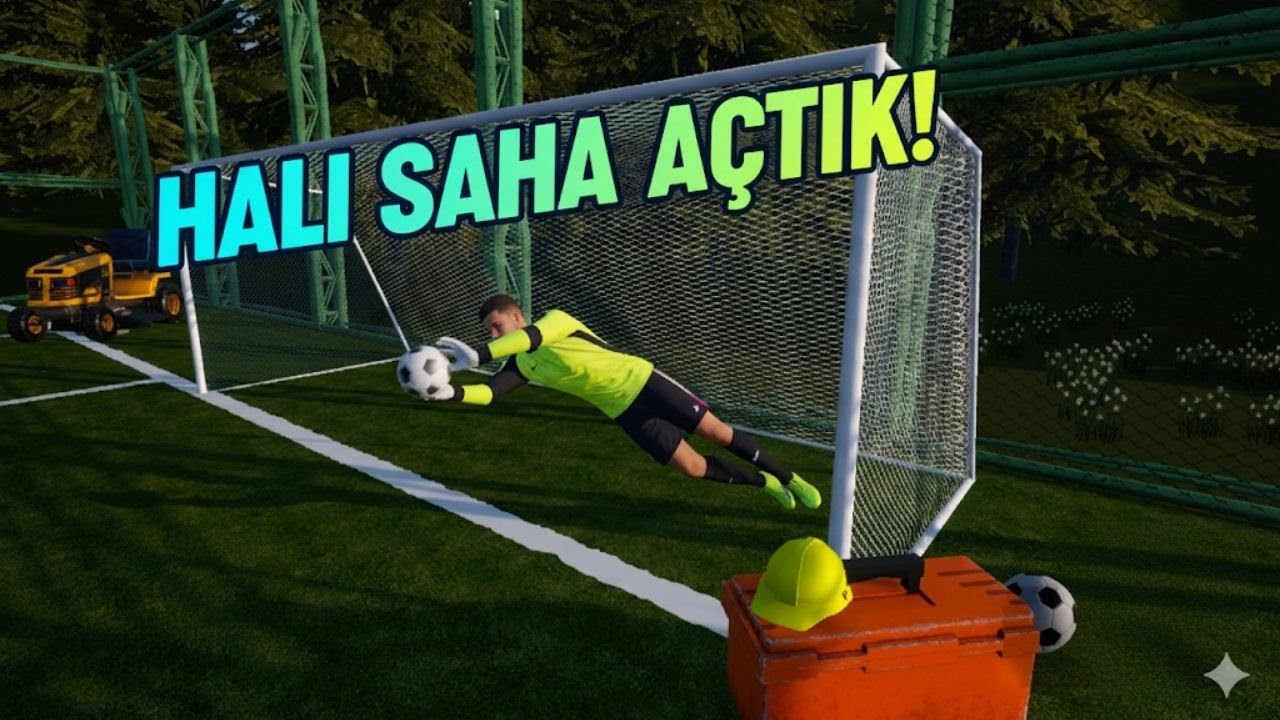 Football Pitch Simulator #1 | Sıfırdan Halı Saha Kurduk ⚽
