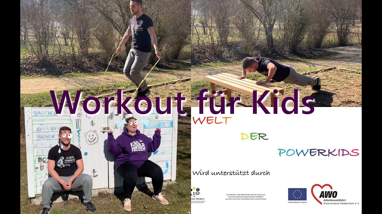 Workout für Kids 🤸‍♀️ 🤸‍♂️