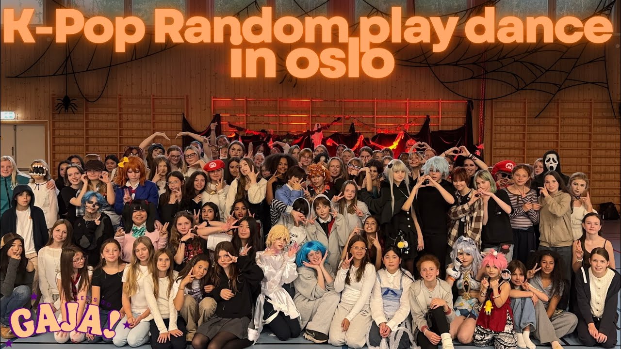 [KPOP IN PUBLIC] HALLOWEEN KPOP RANDOM PLAY DANCE, OSLO 18.10.2025 - GAJA!