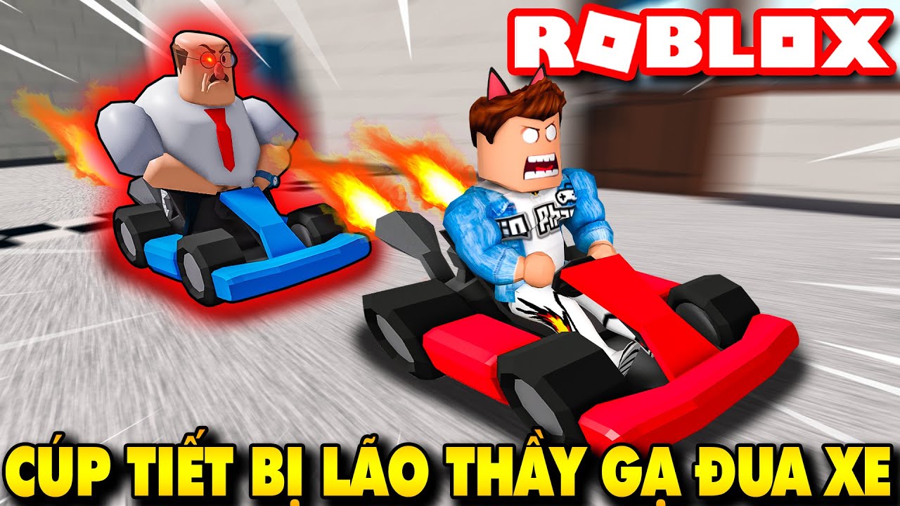 Roblox | CÚP TIẾT LÃO THẦY MẬP ĐỊCH KIA VAMY BỊ THẦY GẠ ĐUA XE F1 - GREAT SCHOOL BREAKOUT | KiA Phạm