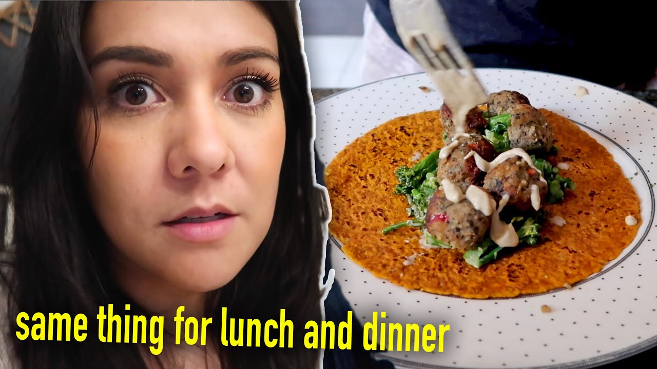 WHAT I ATE IN A DAY... when I'm busy af  (plant based 🌱)