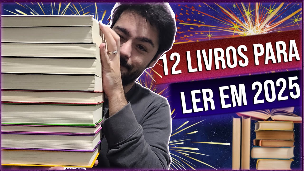 12 LIVROS PARA LER EM 2025 | METAS LITERÁRIAS 📚✨