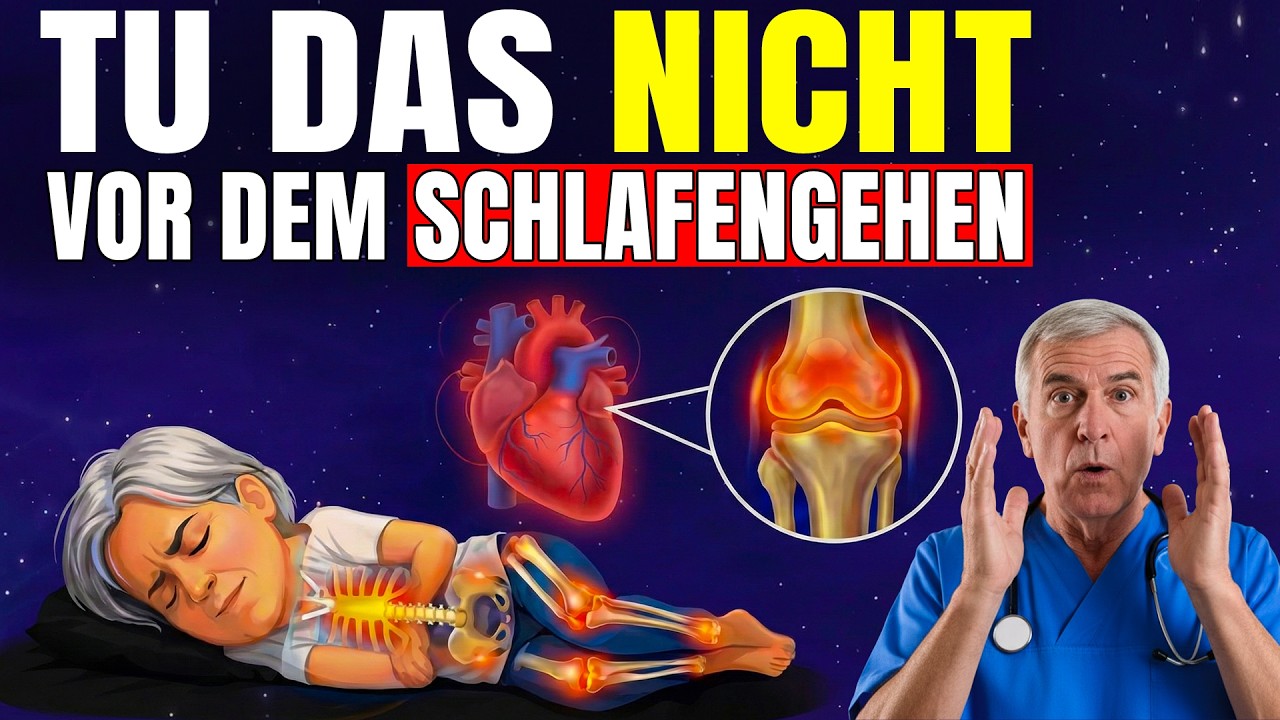 GEFAHR: Diese 7 Fehler beim Schlafen können dich TÖTEN (Kardioprotektives Protokoll)