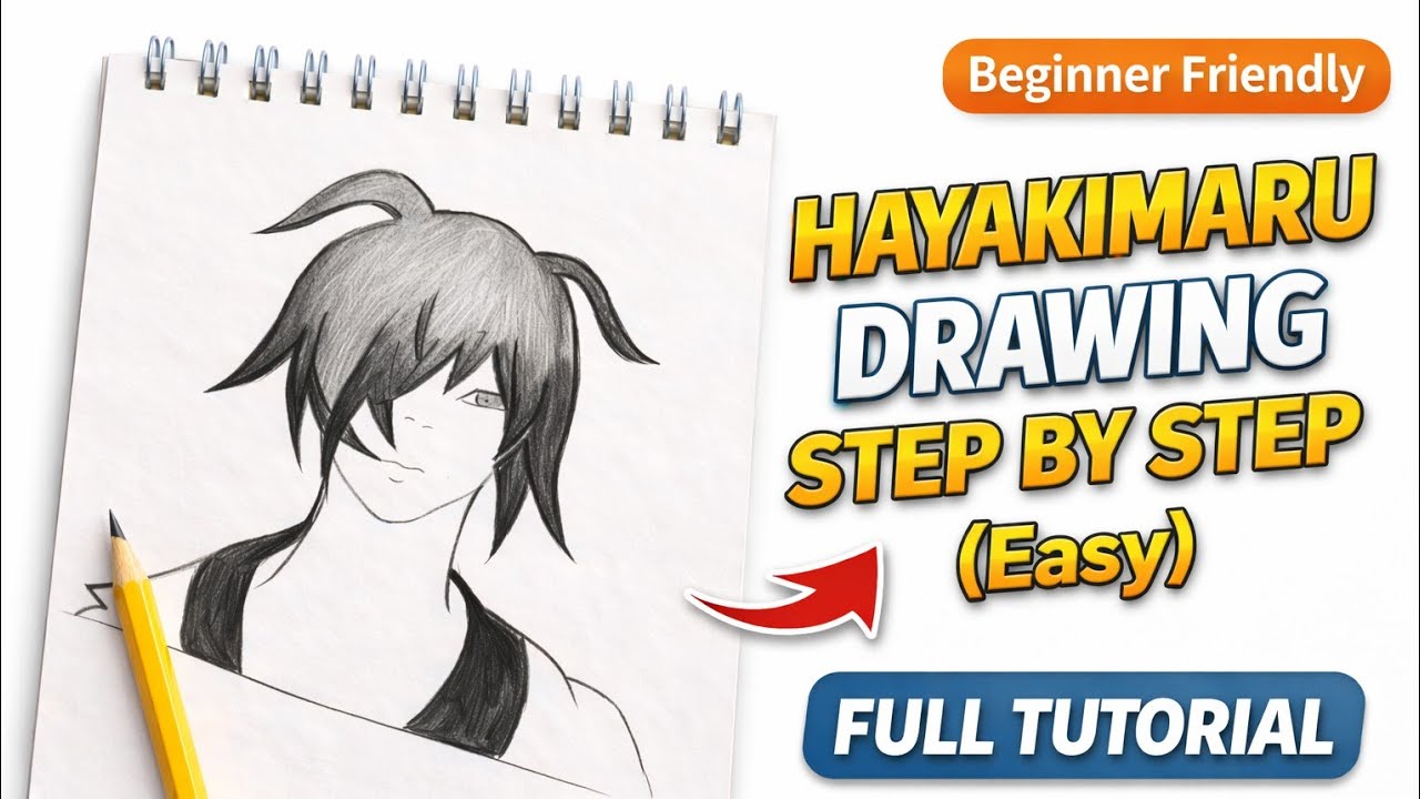 Hayakimaru drawing made easy| easy drawing for bigginner 