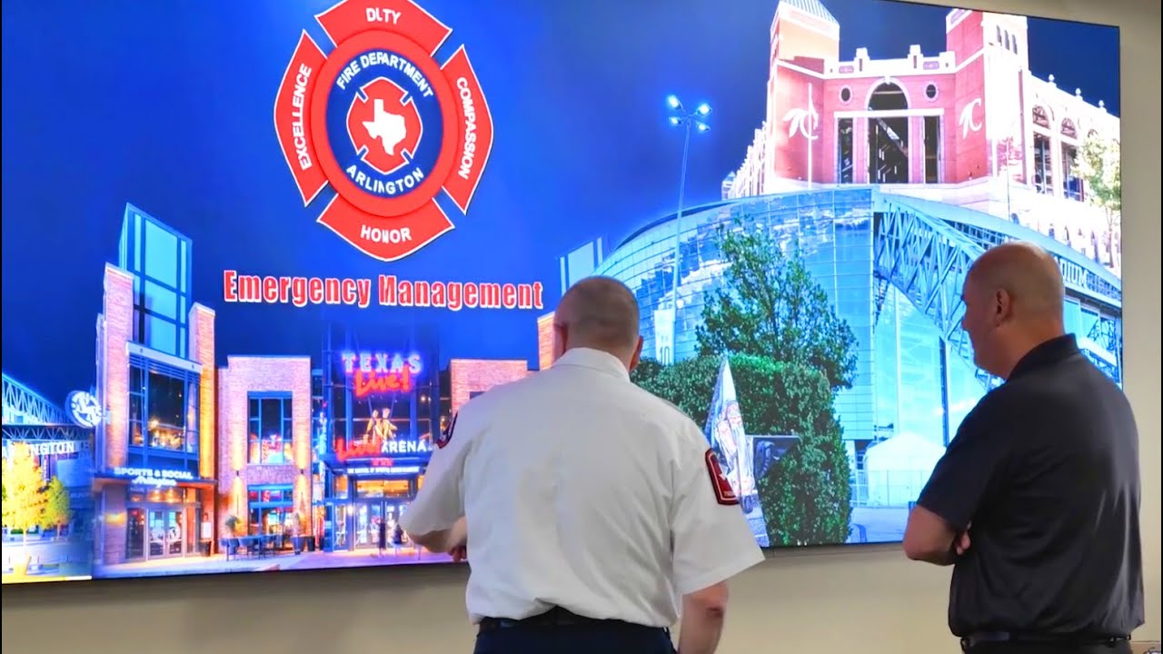 Arlington EOC's Next-Gen Activu Command Center