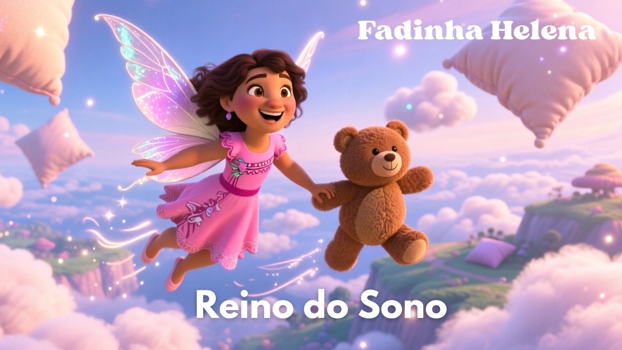 HISTÓRIA INFANTIL 🎭| A Fadinha Helena e o Reino do Sono ✨ | Historinha para dormir ✨