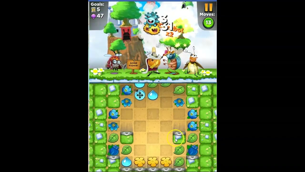 Best Fiends Level 561: Mitey Rescue