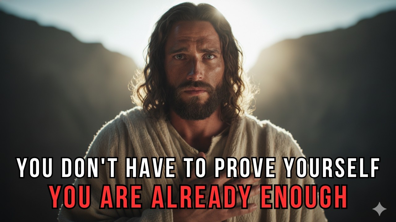 God Says: STOP Trying To Prove Yourself! You're Already Enough | God's Message To You