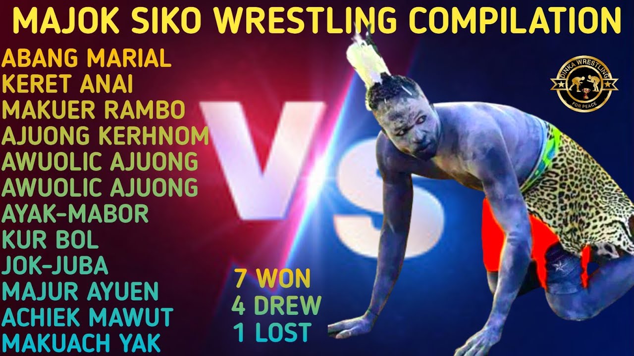 Majok-siko Mayor Manuer wrestling highlights