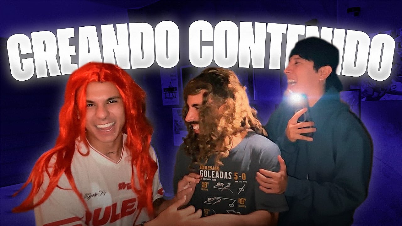 CREANDO CONTENIDO EN VIVO 😎 - TRÁS CÁMARAS 🎥