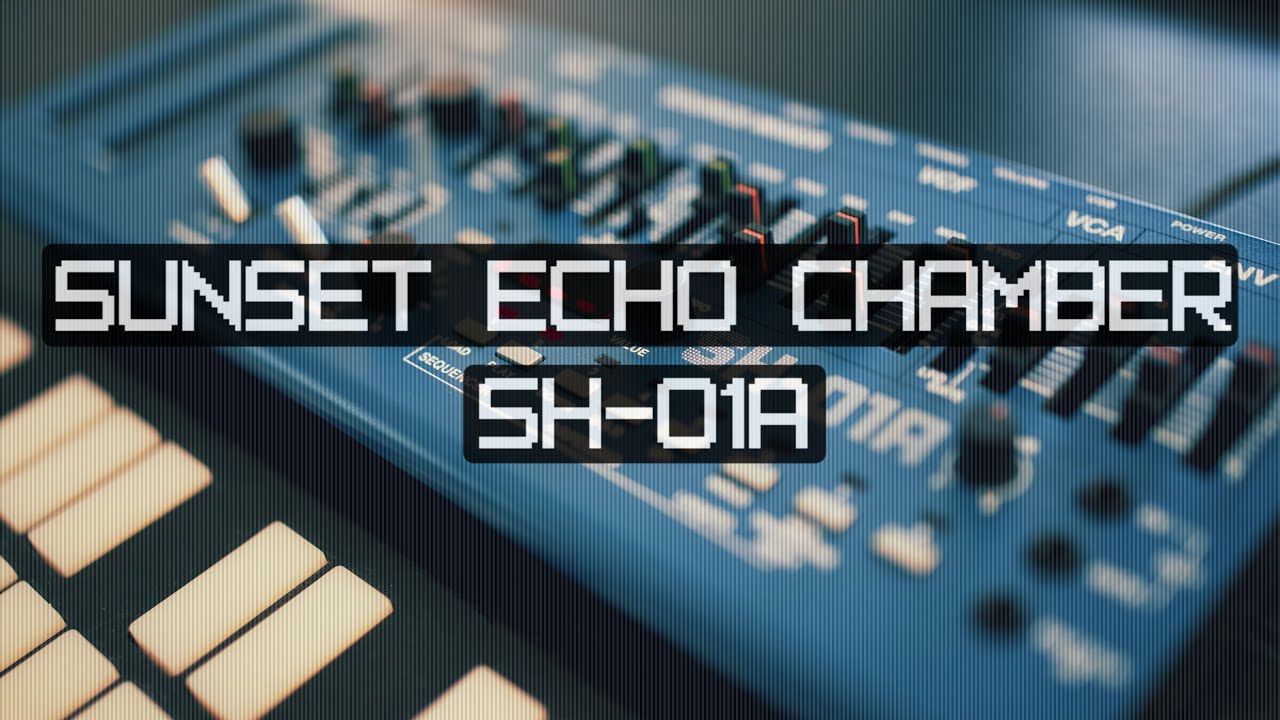 Sunset Echo Chamber // Chill Synth // Roland SH-01A