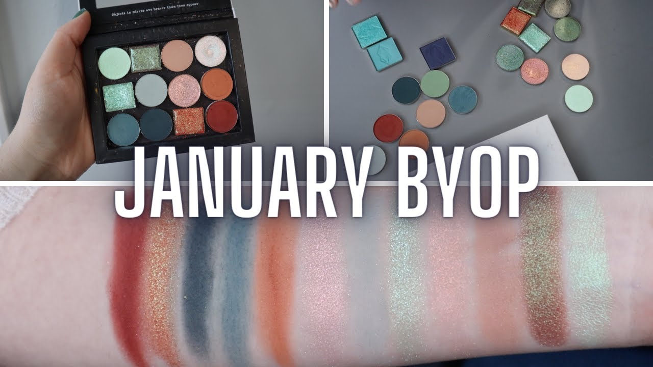 JANUARY BUILD YOUR OWN PALETTE | Lovelight Farms Inspired BYOP