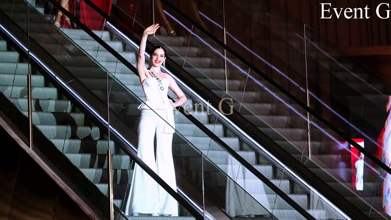 Miss Universe 2025 Kathy Labz Beauty of the Universe pre show entrance